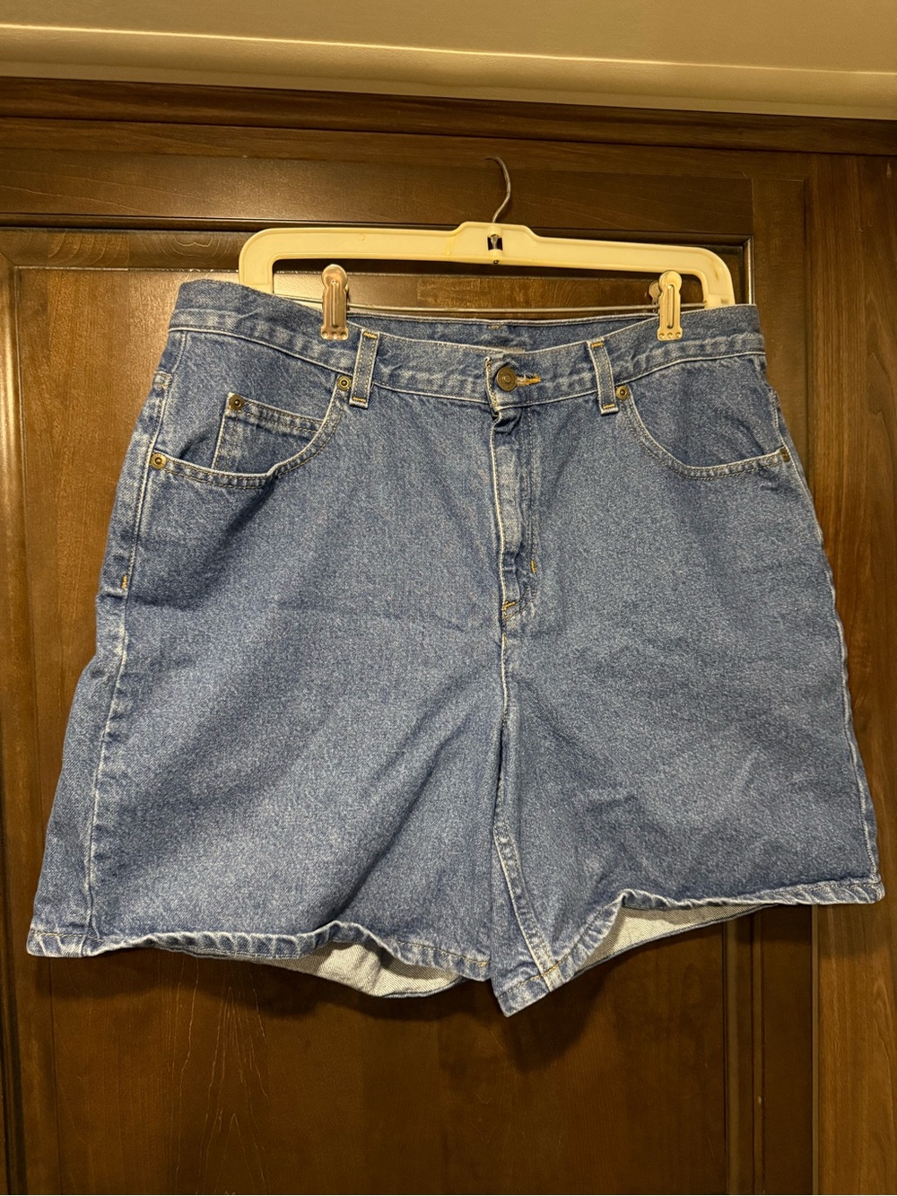 Liz Claiborne Light Blue Denim Jean Shorts